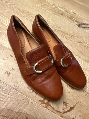 Corso Como Leather Whiskey Loafers NWOT~ Clarrah. 6.5